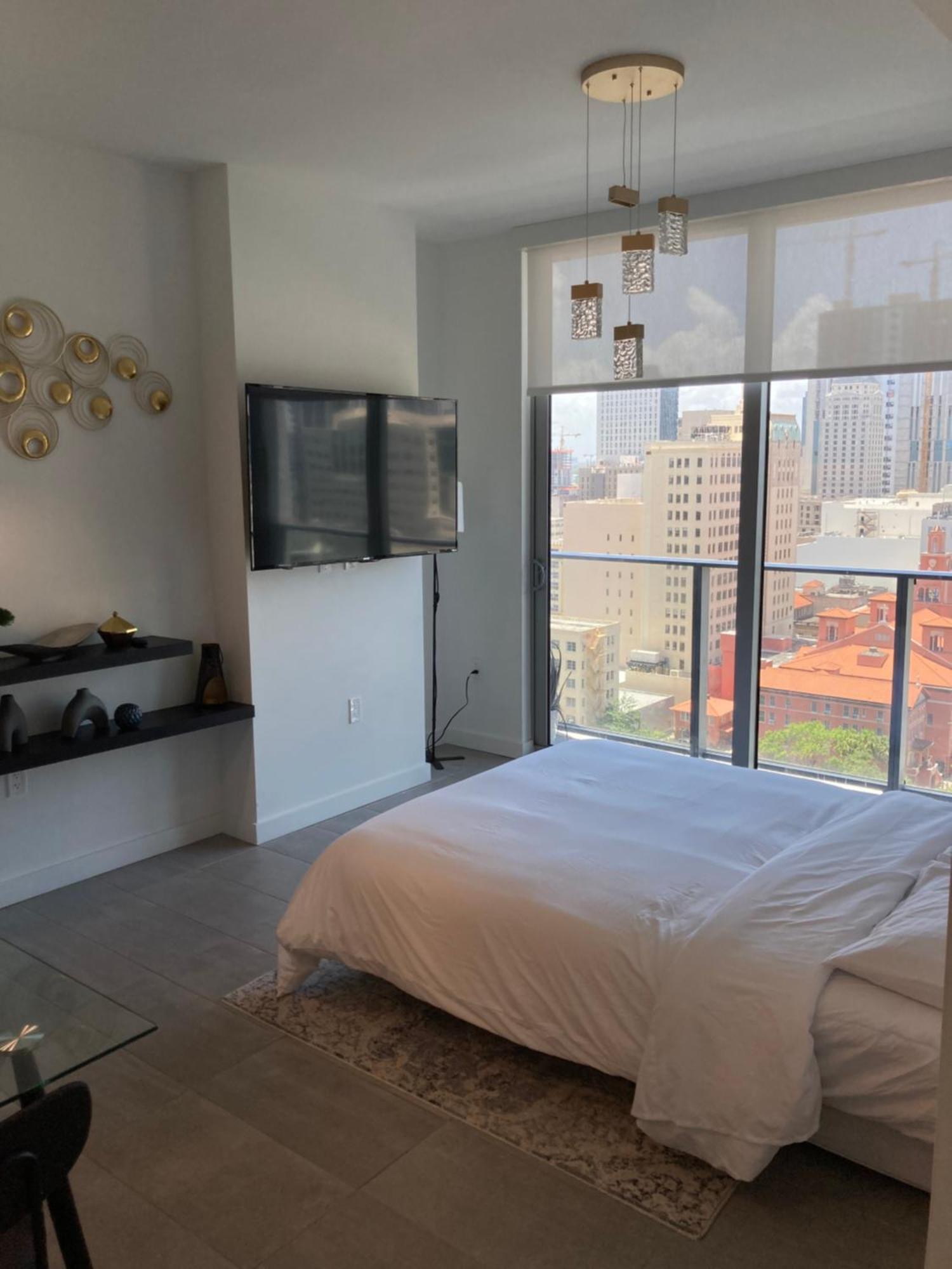 Brand New Modern 1 Bedroom Unit Downtown Miami Bagian luar foto