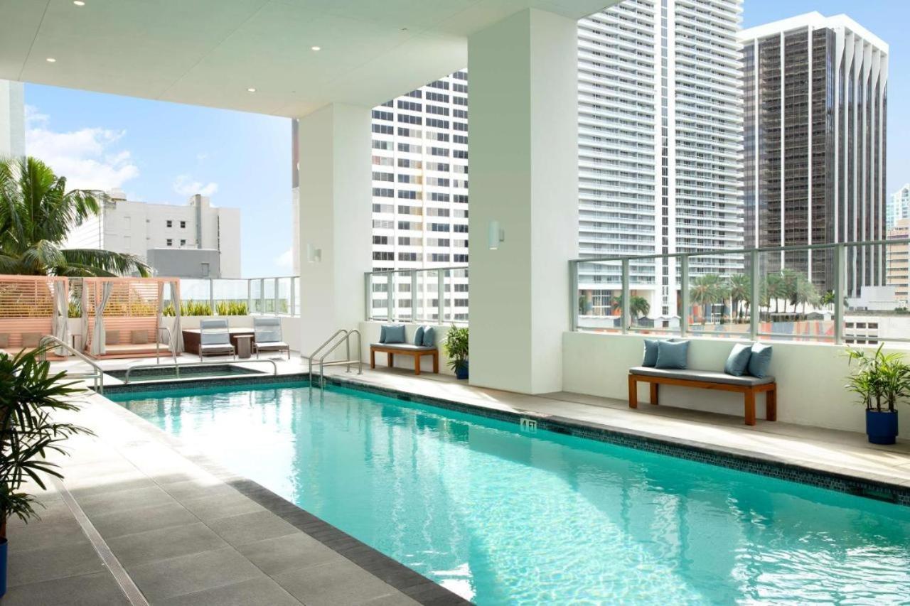 Brand New Modern 1 Bedroom Unit Downtown Miami Bagian luar foto